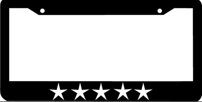 5 STARS jdm lol gta License Plate Frame