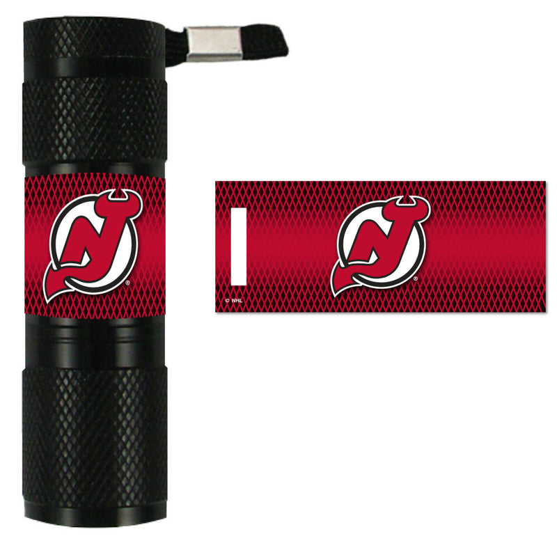 NHL New Jersey Devils LED Flashlight 1.1"x.3"x3.4"