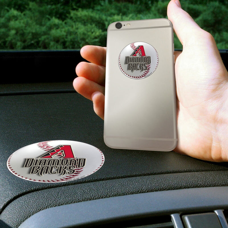 MLB Arizona Diamondbacks Get a Grip Cell Phone Thick Polymer Stickers