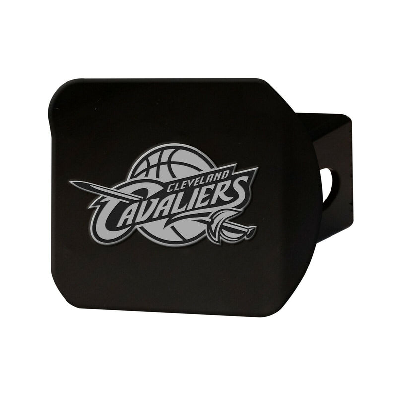 NBA Cleveland Cavaliers 3D Chrome on Black Hitch Cover