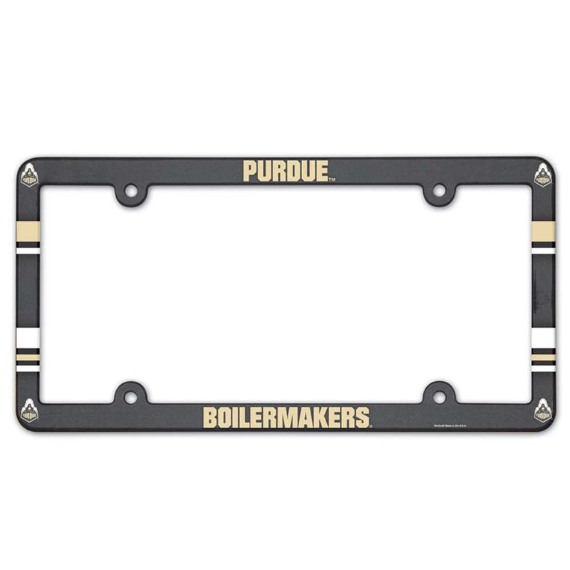 NCAA Purdue Boilermakers Plastic License Plate Frame