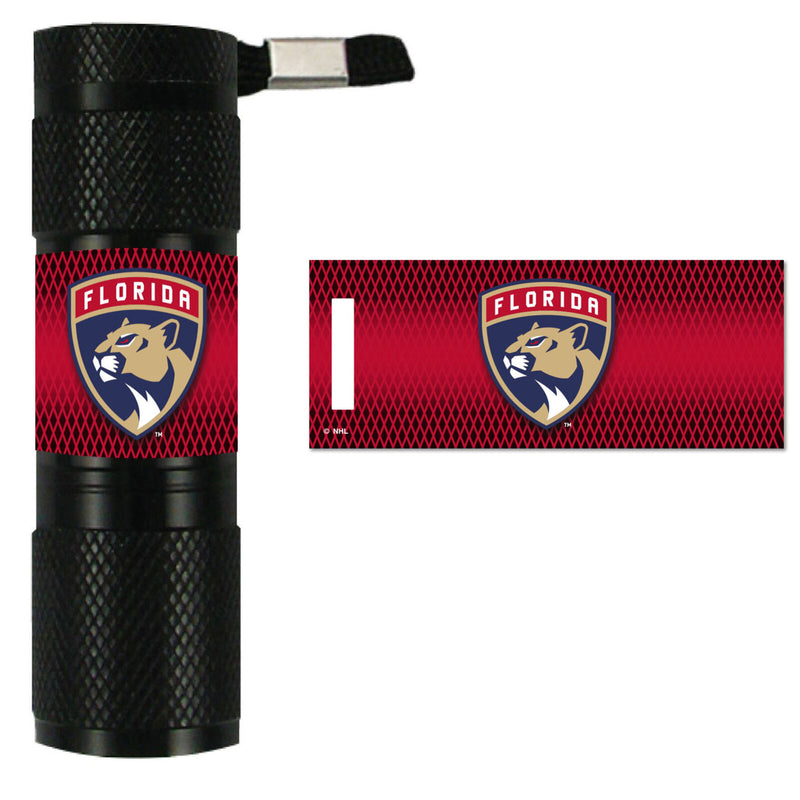 NHL Florida Panthers LED Flashlight 1.1"x.3"x3.4"