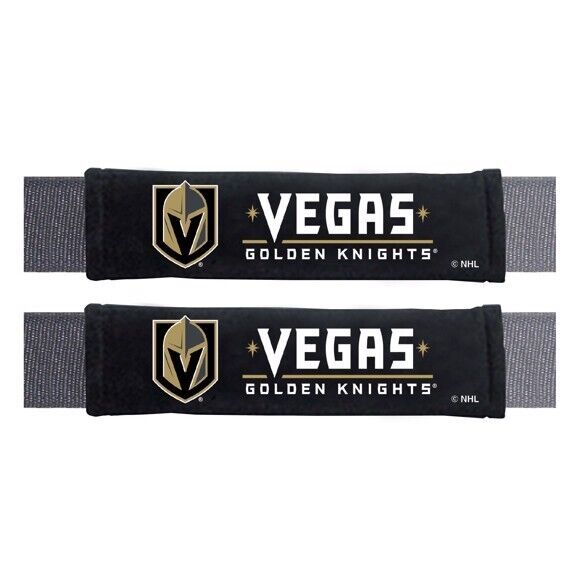 NHL Vegas Golden Knights 2-Piece Embroidered Seat Belt Covers