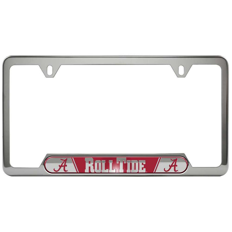 Alabama Crimson Tide Stainless Steel License Plate Frame