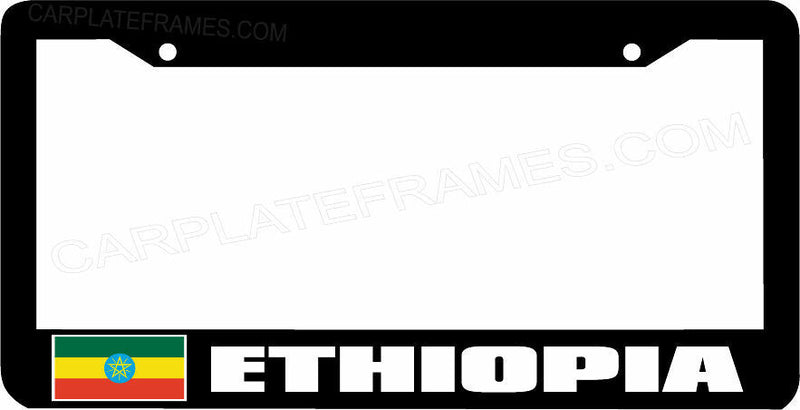 ETHIOPIA flag License Plate Frame