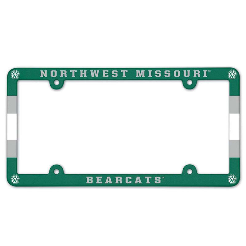 NCAA Northwest Missouri Bearcats Plastic License Plate Frame