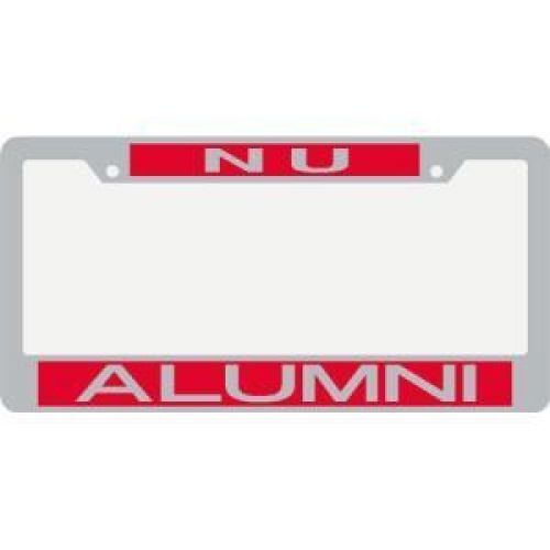 NCAA Nebraska Cornhuskers Metal Alumni Inlaid Acrylic License Plate Frame 86162577338