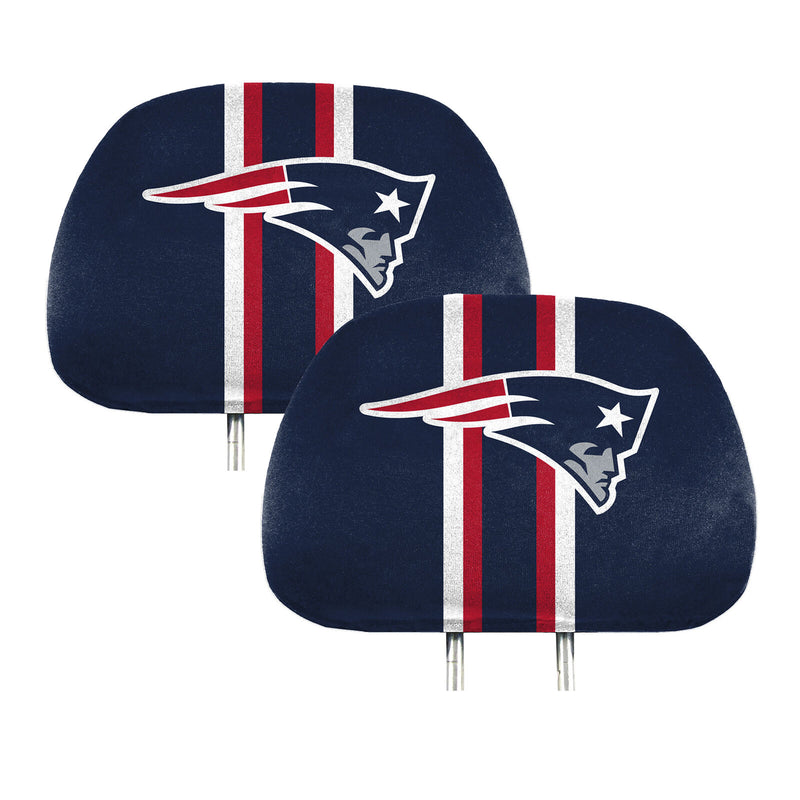 NFL New England Patriots New 2-Piece Printed Headrest Covers