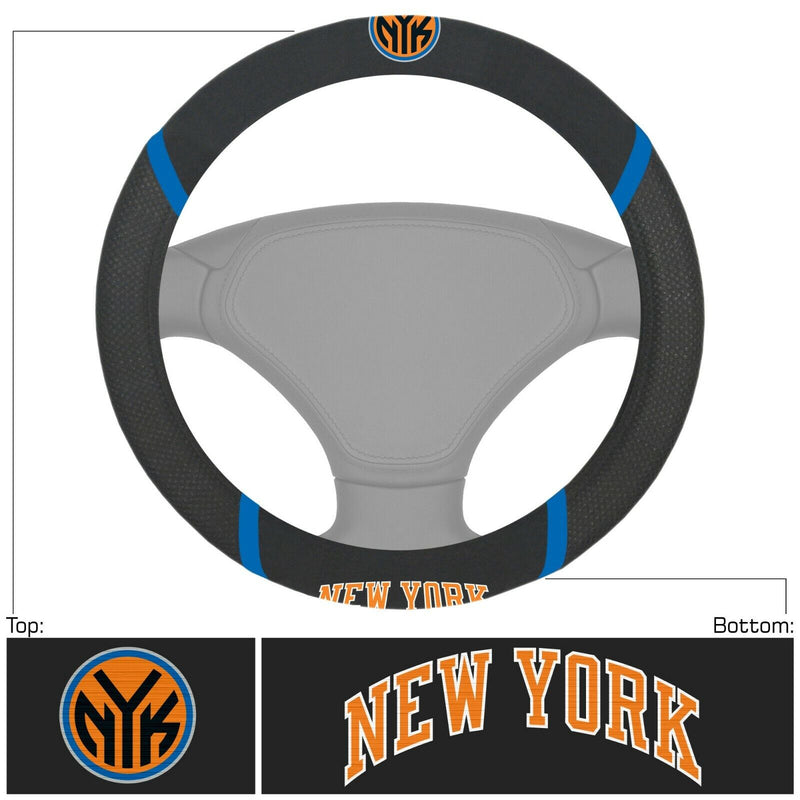 NBA New York Knicks New Embroidered Steering Wheel Cover