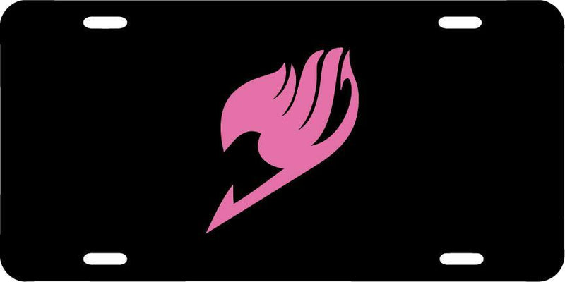 Fairy Tail Pink Vanity License Plate Mod-GRAPH9856236-7631
