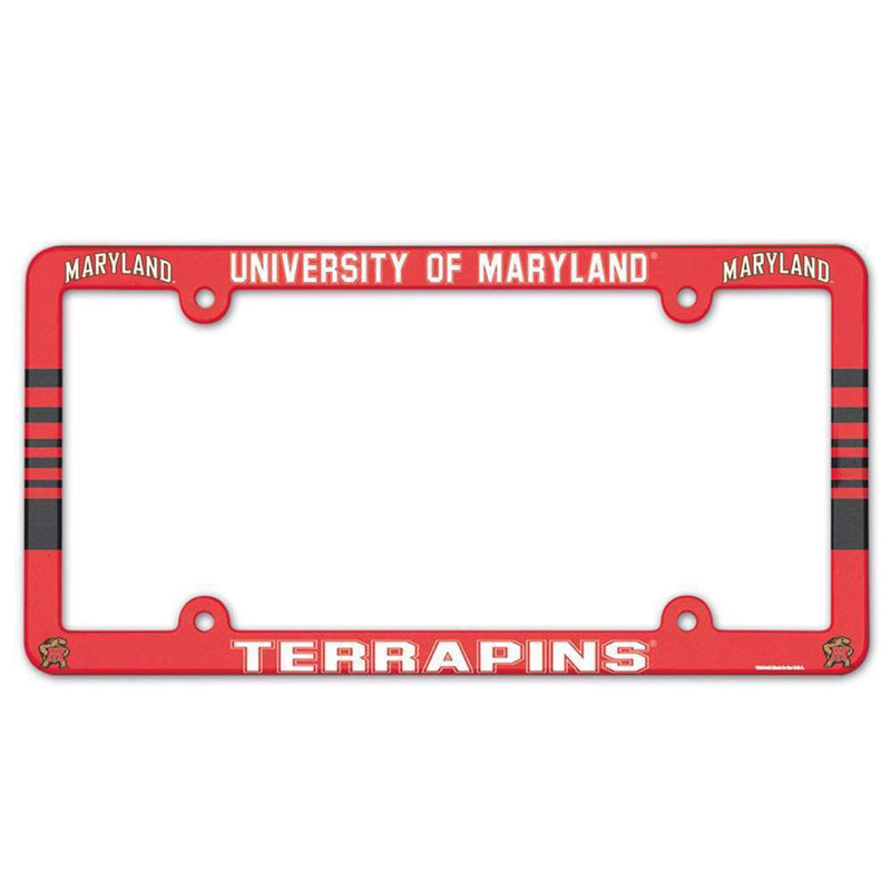 NCAA Maryland Terrapins Plastic License Plate Frame