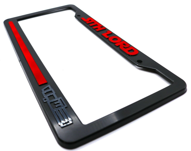 Sith Lord License Plate Frame