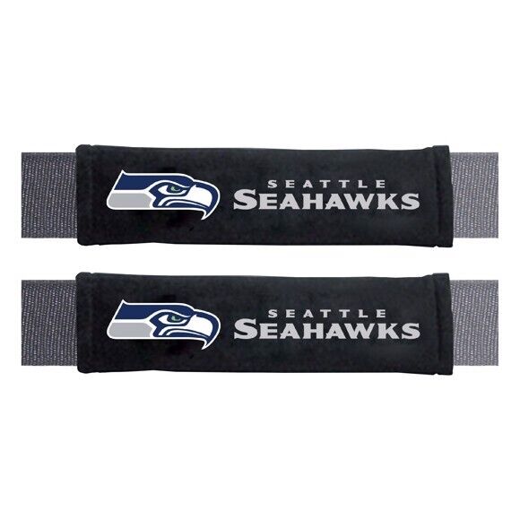 NFL Seattle Seahawks 2-Piece Embroidered Seat Belt Covers