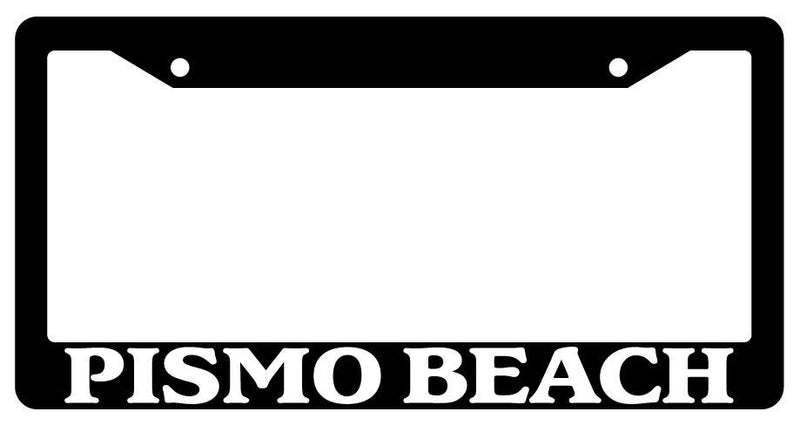 Black License Plate Frame Pismo Beach Auto Accessory Novelty 2530  Mod-GRAPH9856236-320
