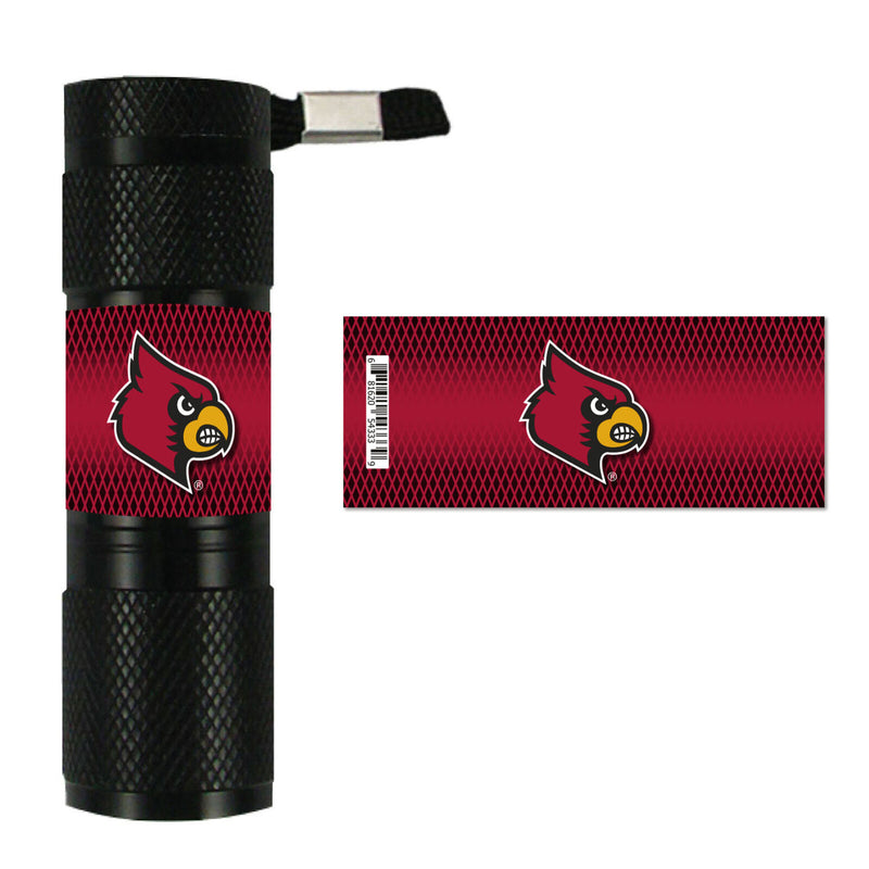 NCAA Louisville Cardinals LED Flashlight 1.1"x.3"x3.4"