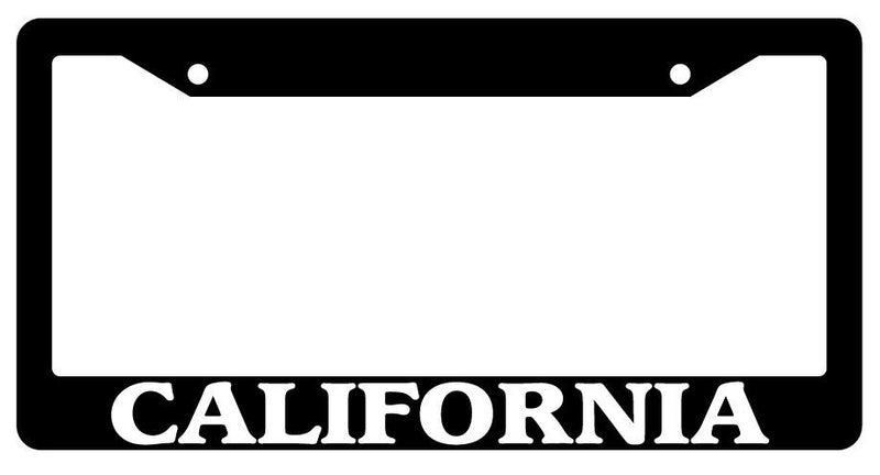 Black License Plate Frame California City State Auto Accessory 1152  Mod-GRAPH9856236-356