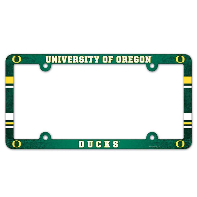 NCAA Oregon Ducks Plastic License Plate Frame