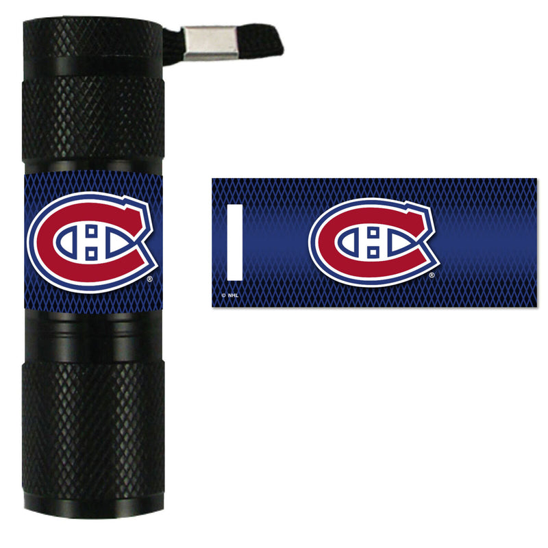 NHL Montreal Canadiens LED Flashlight 1.1"x.3"x3.4"