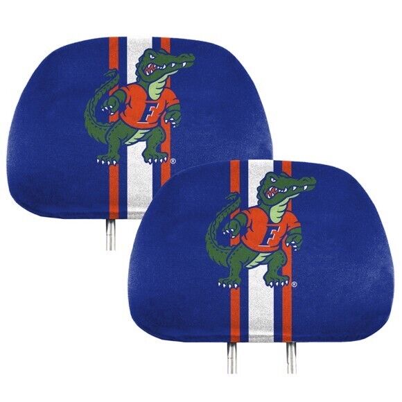 NCAA Florida Gators New 2-Piece Printed Headrest Covers