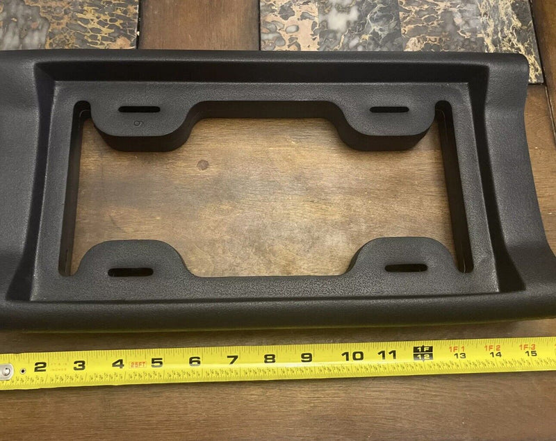 Front Bumper Guard. Thick Foam Bumper Protector - License Plate Frame- NEW