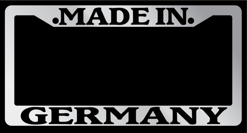 Chrome METAL License Plate Frame Made In Germany Auto Accessory 1311  Mod-GRAPH9856236-10011