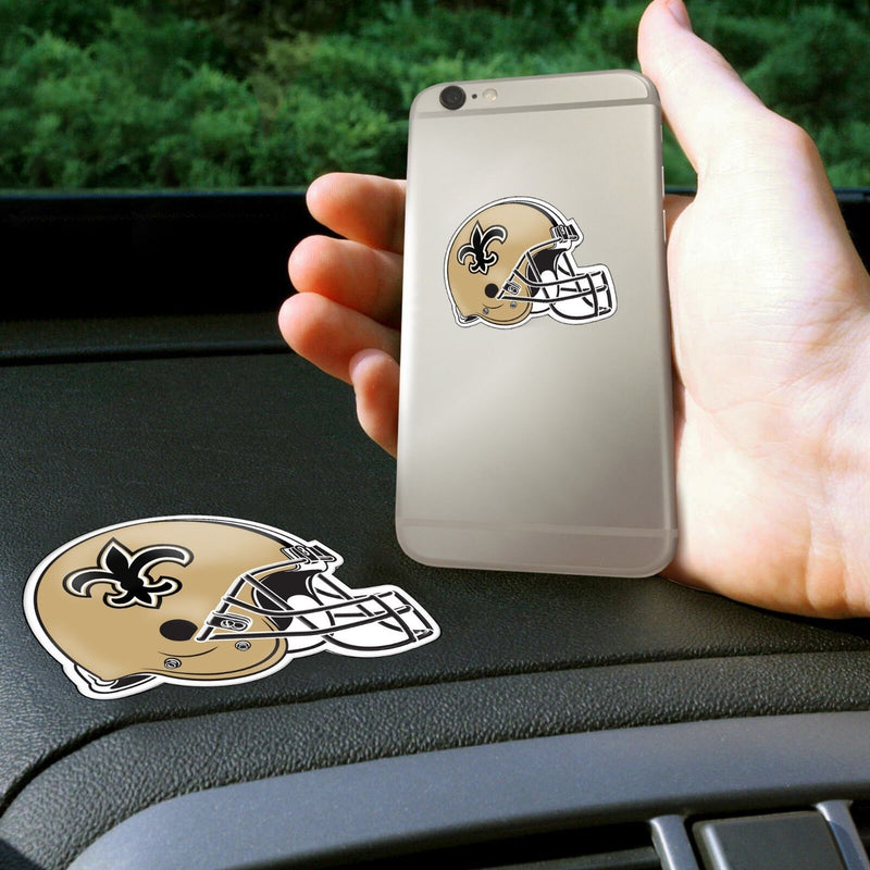 NFL New Orleans Saints Get a Grip Cell Phone Grip Thick Polymer Stickers