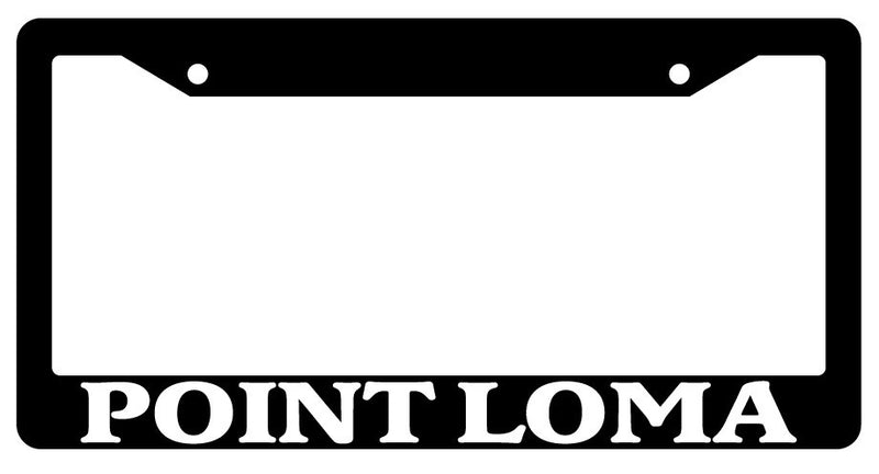 Black License Plate Frame Point Loma City State Auto Accessory Novelty 2537  Mod-GRAPH9856236-317