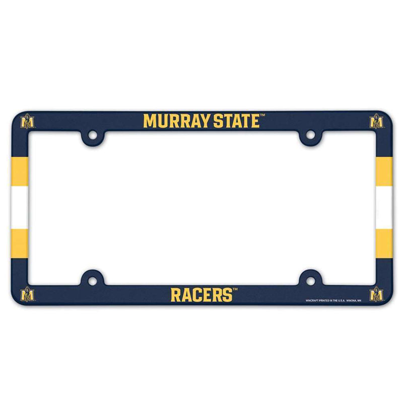 NCAA Murray State Racers Plastic License Plate Frame