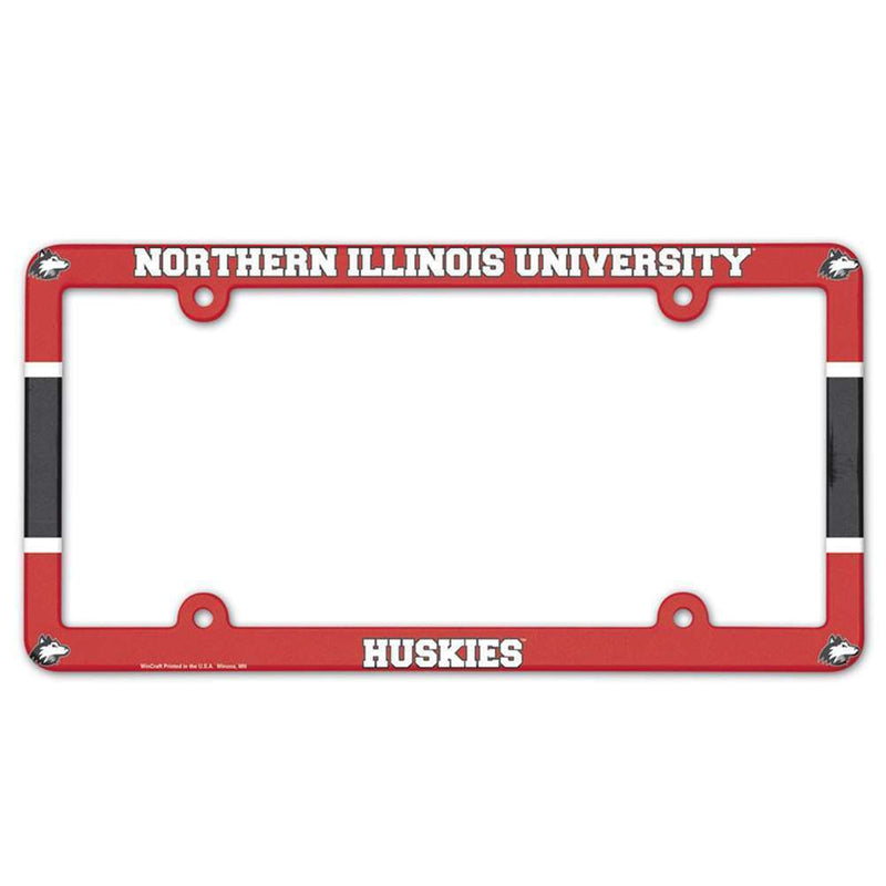 NCAA Northern Illinois Huskies Plastic License Plate Frame