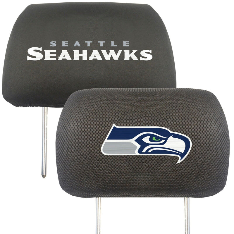 NFL Seattle Seahawks 2-Piece Embroidered Headrest Covers