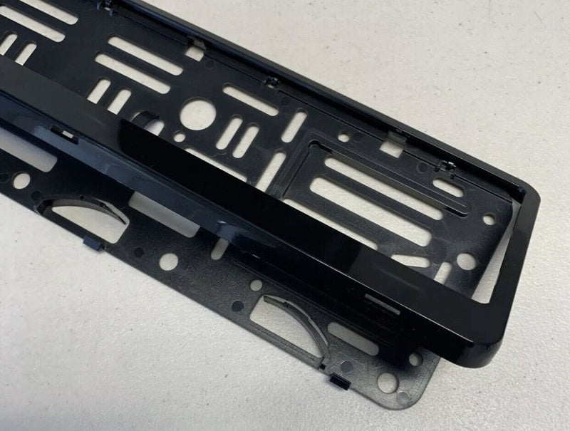 Euro License Plate Mount Holder Adapter Bumper Frame Bracket for Cars & Trucks