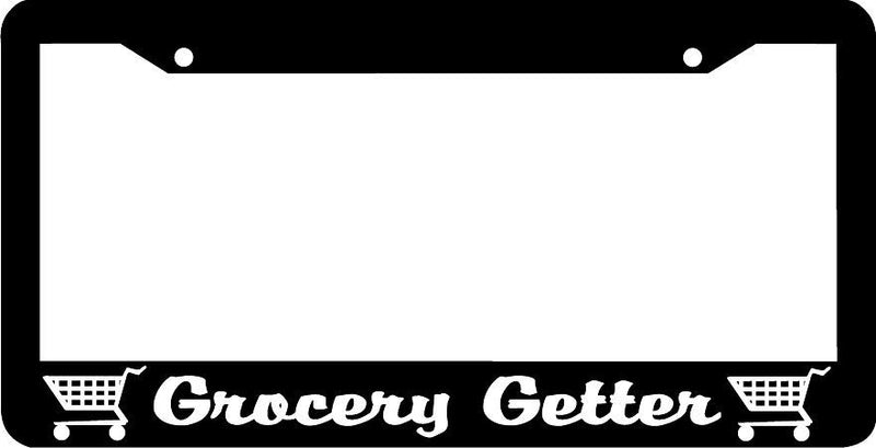 GROCERY GETTER License Plate Frame