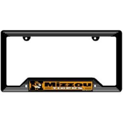 NCAA Missouri Plastic License Plate Frame