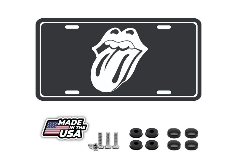 The Rolling Stones license plate metal wall sign front tag vanity plate - Band