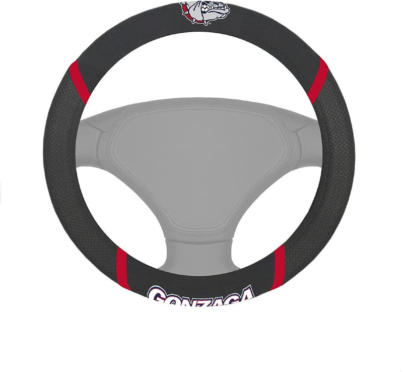 NCAA Gonzaga Bulldogs Embroidered Steering Wheel Cover