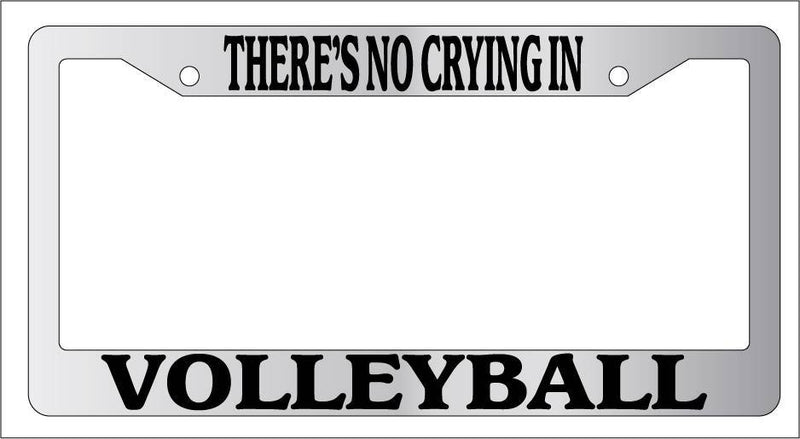 Chrome License Plate Frame There&