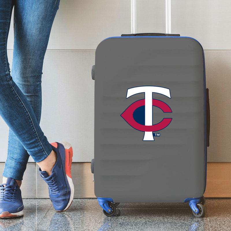 MLB Minnesota Twins Decal Large 8"X8" Auto RV Boat Cooler Luggage