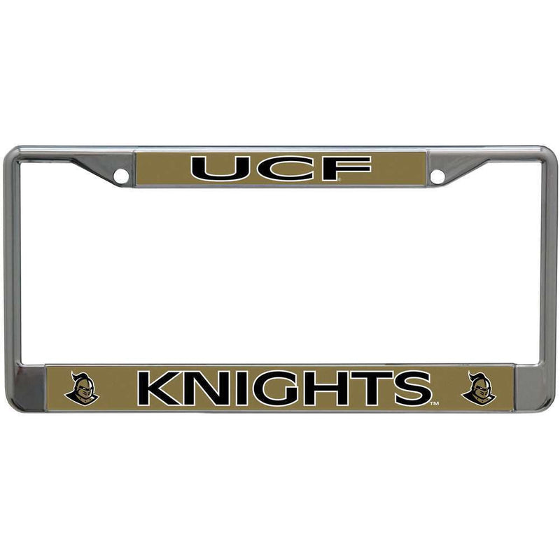 NCAA Central Florida Knights Metal License Plate Frame w/Domed Acrylic