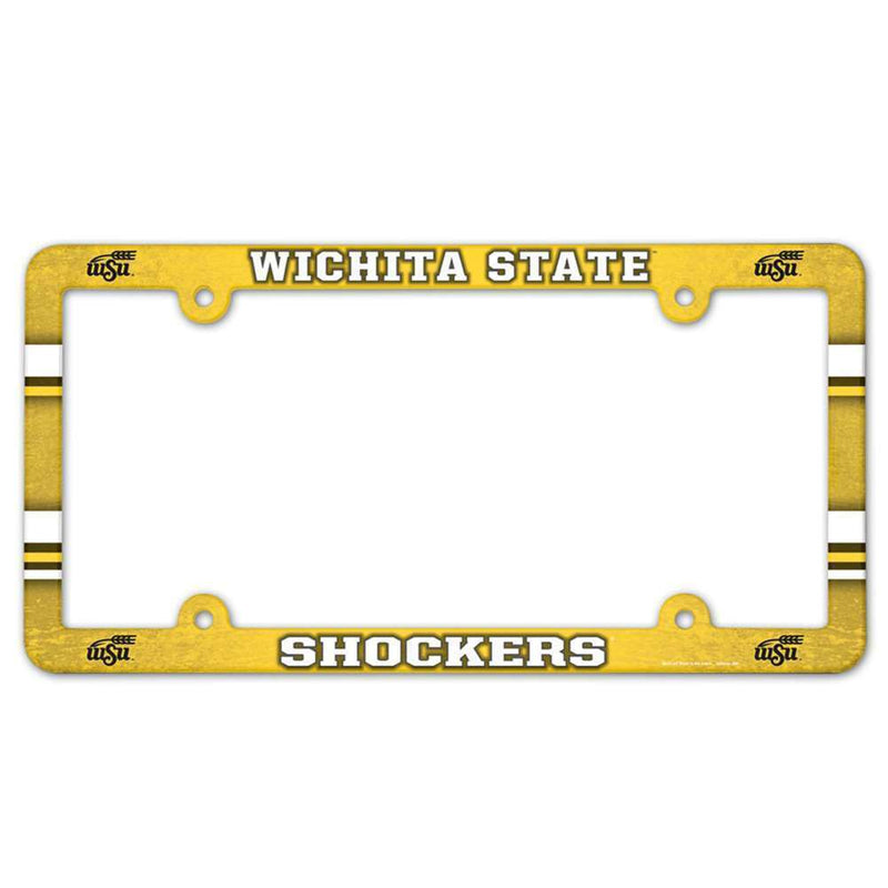 NCAA Wichita State Shockers Plastic License Plate Frame