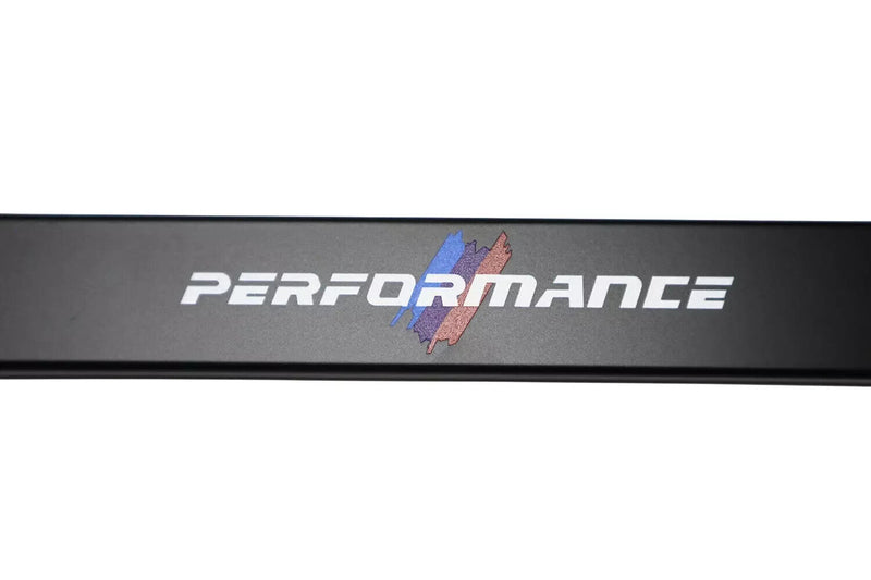 For BMW Black Aluminum Steel License Plate Frame M performance Style