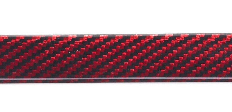 Real 100% Red Carbon Fiber Motorcycle License Plate Frame With Free Caps