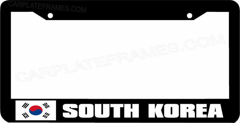 SOUTH KOREA flag License Plate Frame