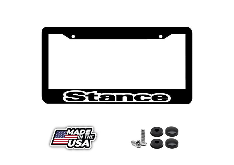 STANCE stance bagged lowered lol funny wakaba jdm License Plate Frame