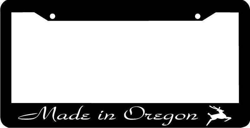 MADE IN OREGON License Plate Frame