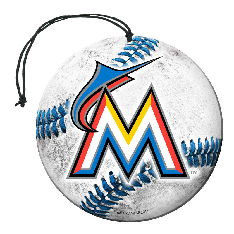 MLB Miami Marlins Air Freshener 3-Pack