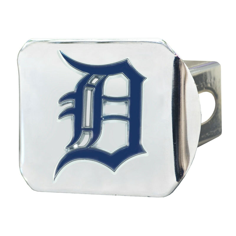 MLB Detroit Tigers 3D Color on Chrome Metal Hitch Cover