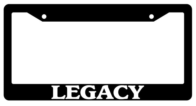 Black License Plate Frame Legacy Auto Accessory Novelty  Mod-GRAPH9856236-270