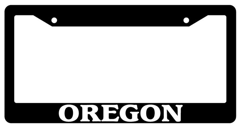 Black License Plate Frame Oregon City State Auto Accessory Novelty 2468  Mod-GRAPH9856236-323