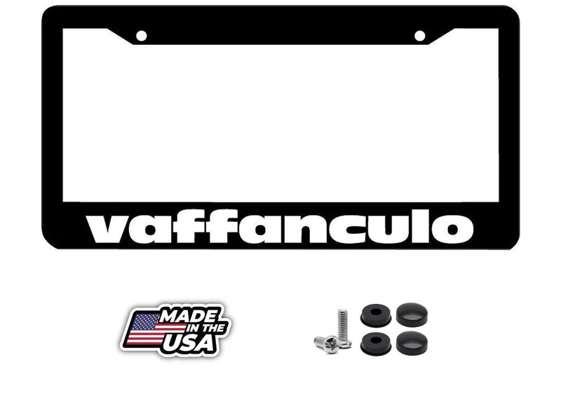 vaffanculo License Plate Frame