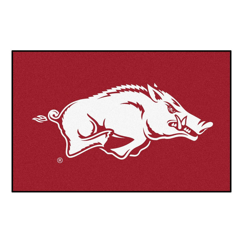 NCAA Arkansas Razorbacks Rookie Mat, Area Rug, Bath 20"x30